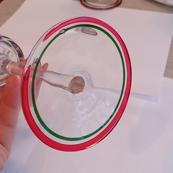 2 Yankee Candle Christmas holly votive candle holders - Picture 10 of 13